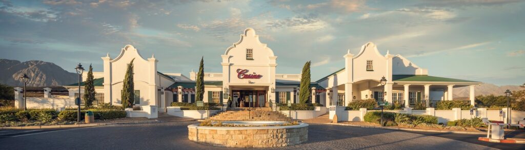 Golden Valley Casino entrance. This is a Western Cape casino.