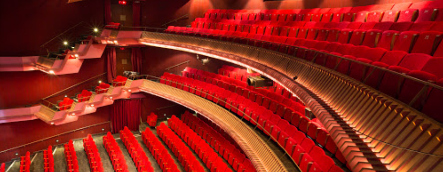 Seating in the main hall at this theatre in Cape Town