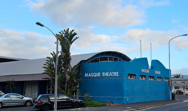 The exterior of the Masque theatre in Cape Town